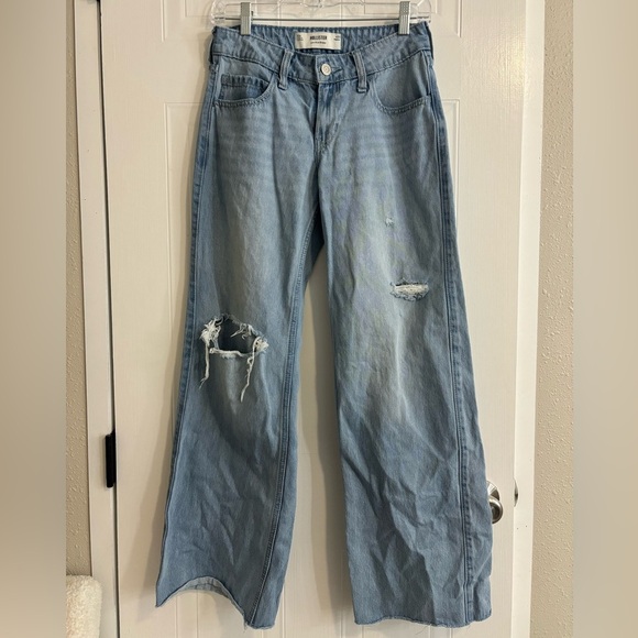 Hollister Denim - Hollister Light Blue Distressed Women Jeans